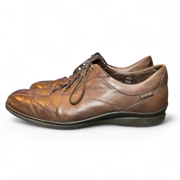 Mephisto Men’s Brown Leather Comfort Walking Shoes Lace Up Size 11.5 EU46 main image 5